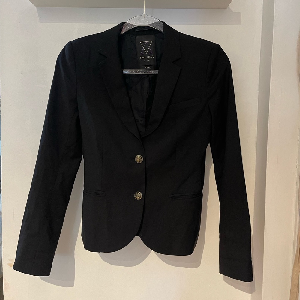 Aritzia Black Blazer, Talula Size XXS